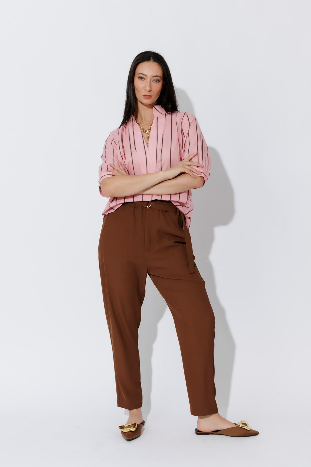 Pink Cotton Blogger Shirt