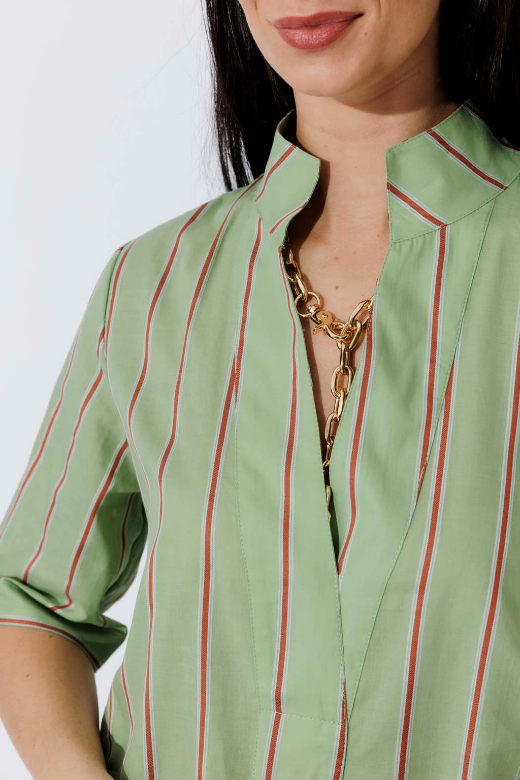 Sage Cotton Blogger Shirt