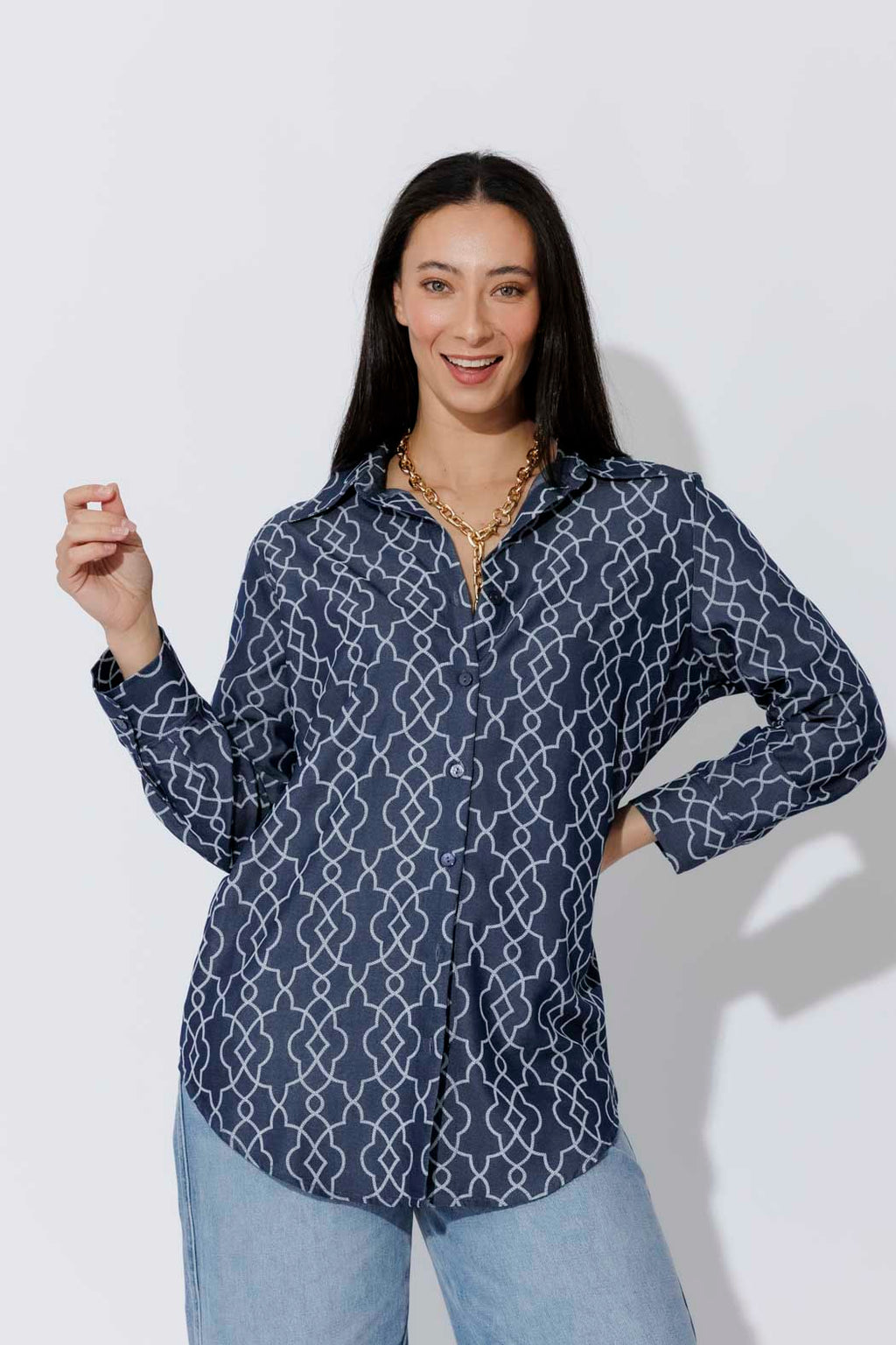 Dark Denim Classic Shirt