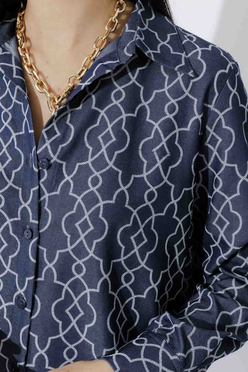 Dark Denim Classic Shirt
