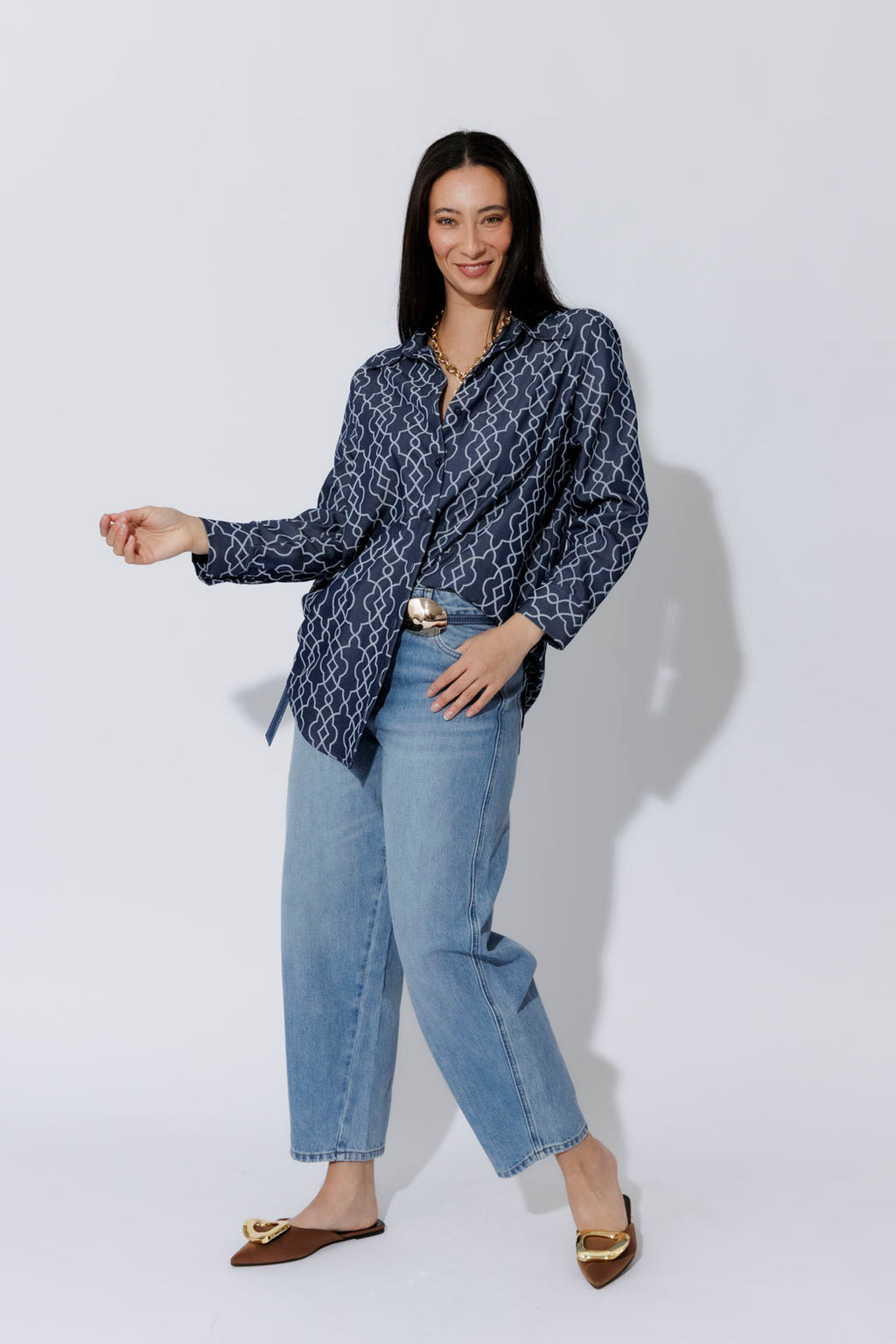Dark Denim Classic Shirt