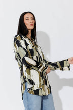 Olive/Black Asana Shirt