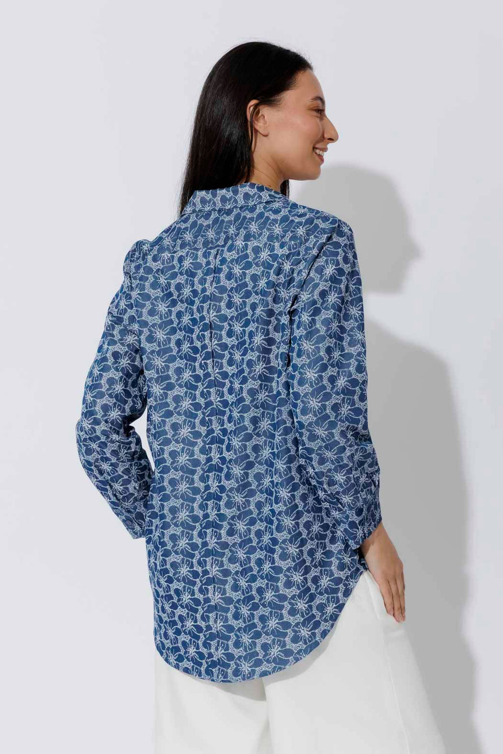 Mid Denim Classic Shirt
