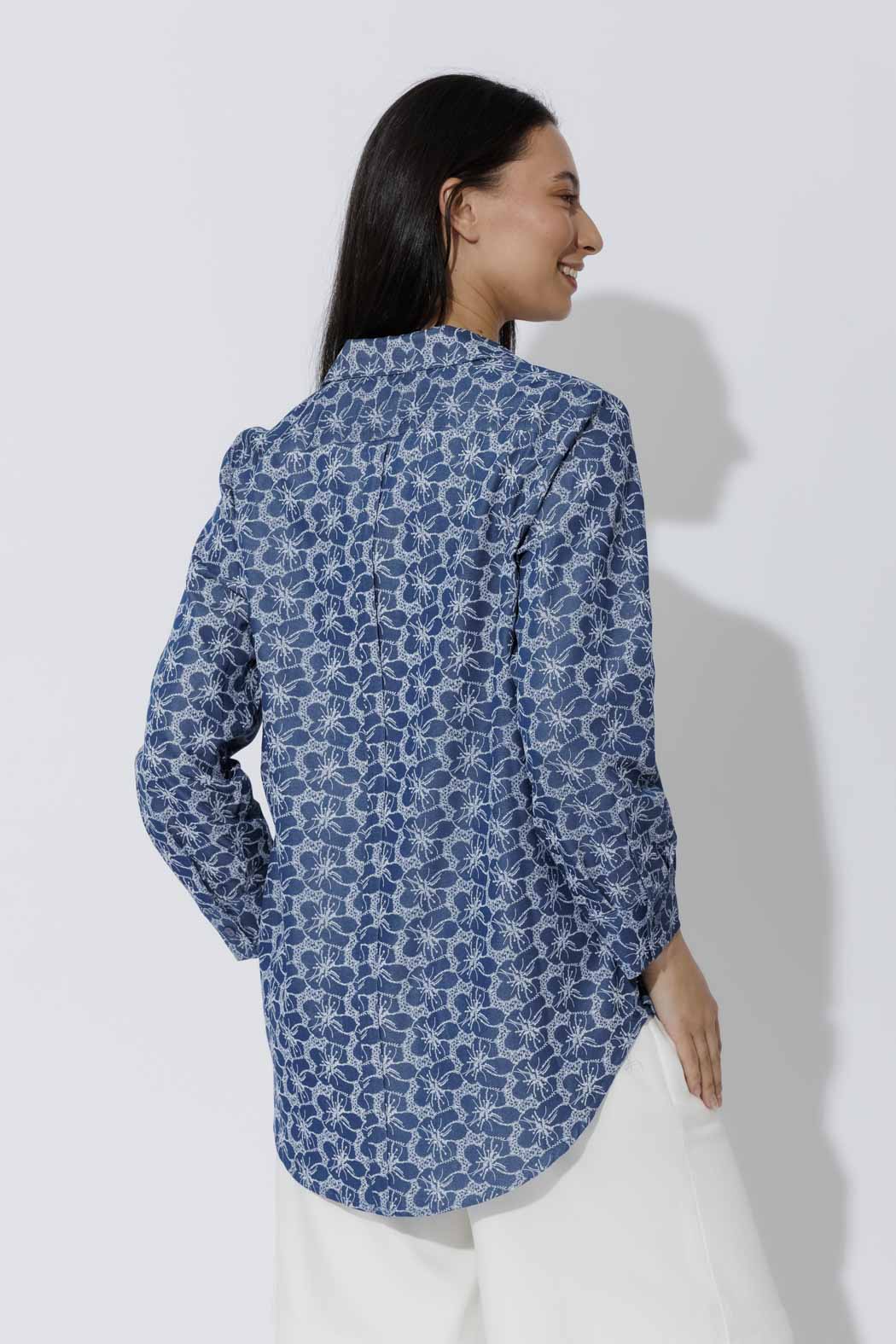 Mid Denim Classic Shirt