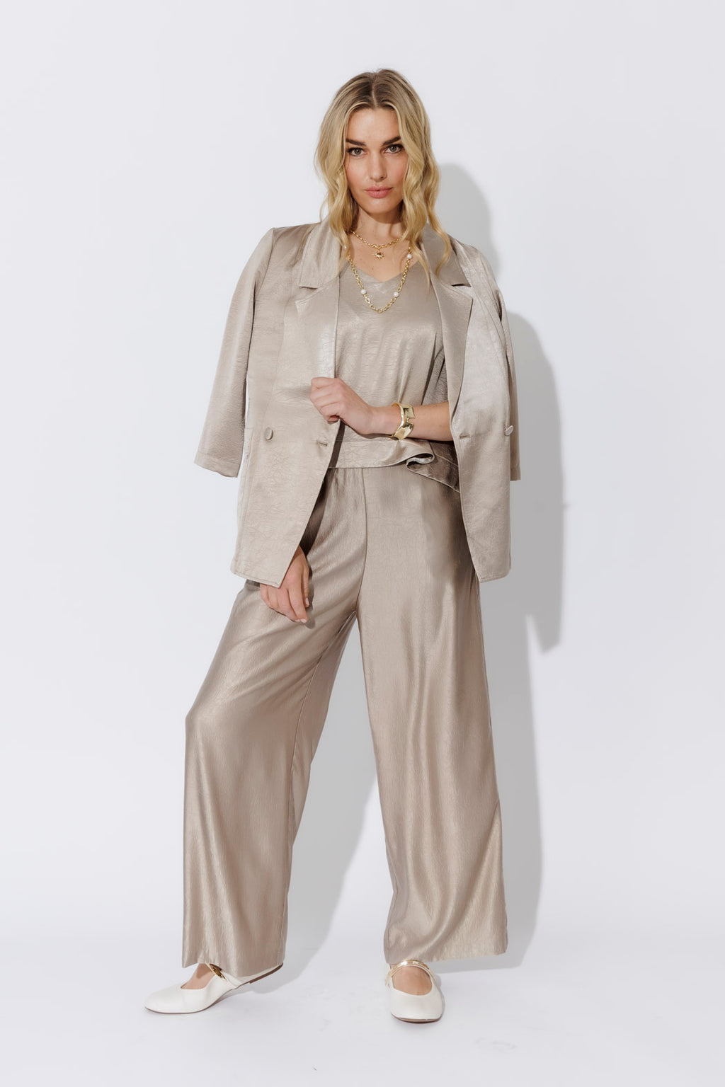 Oyster Midi Trench Coat