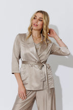 Oyster Midi Trench Coat