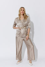 Oyster Midi Trench Coat