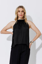 Black Tie Neck Cami