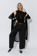 Black Tencel Eve Top