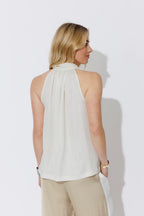 Ivory Tie Neck Cami