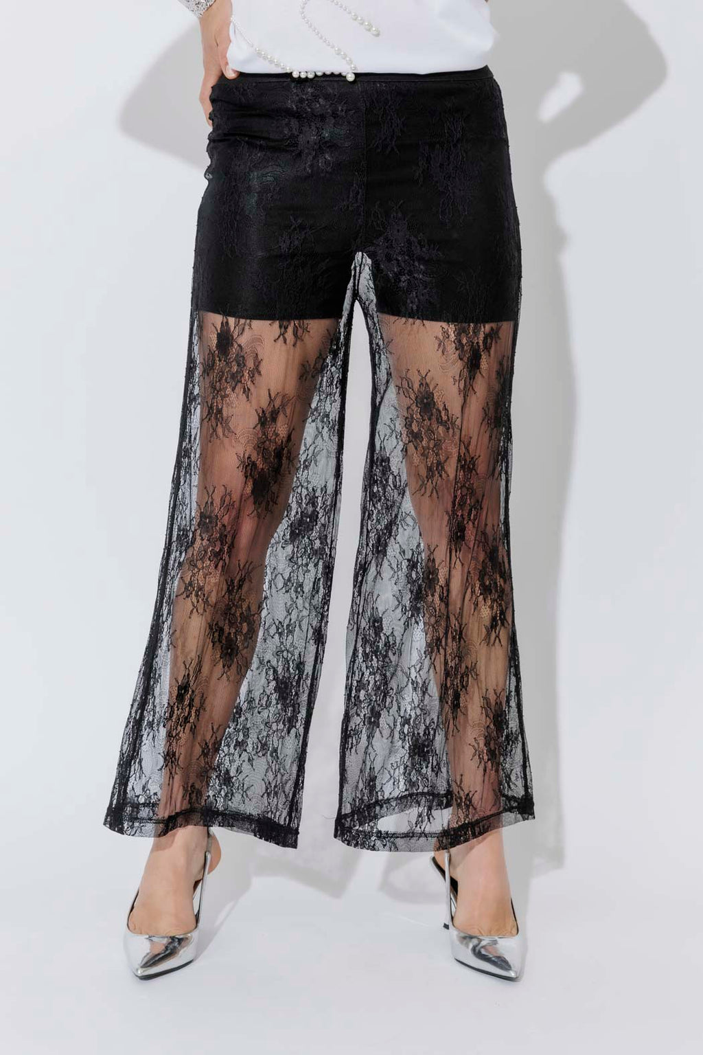 Black Lace Pant