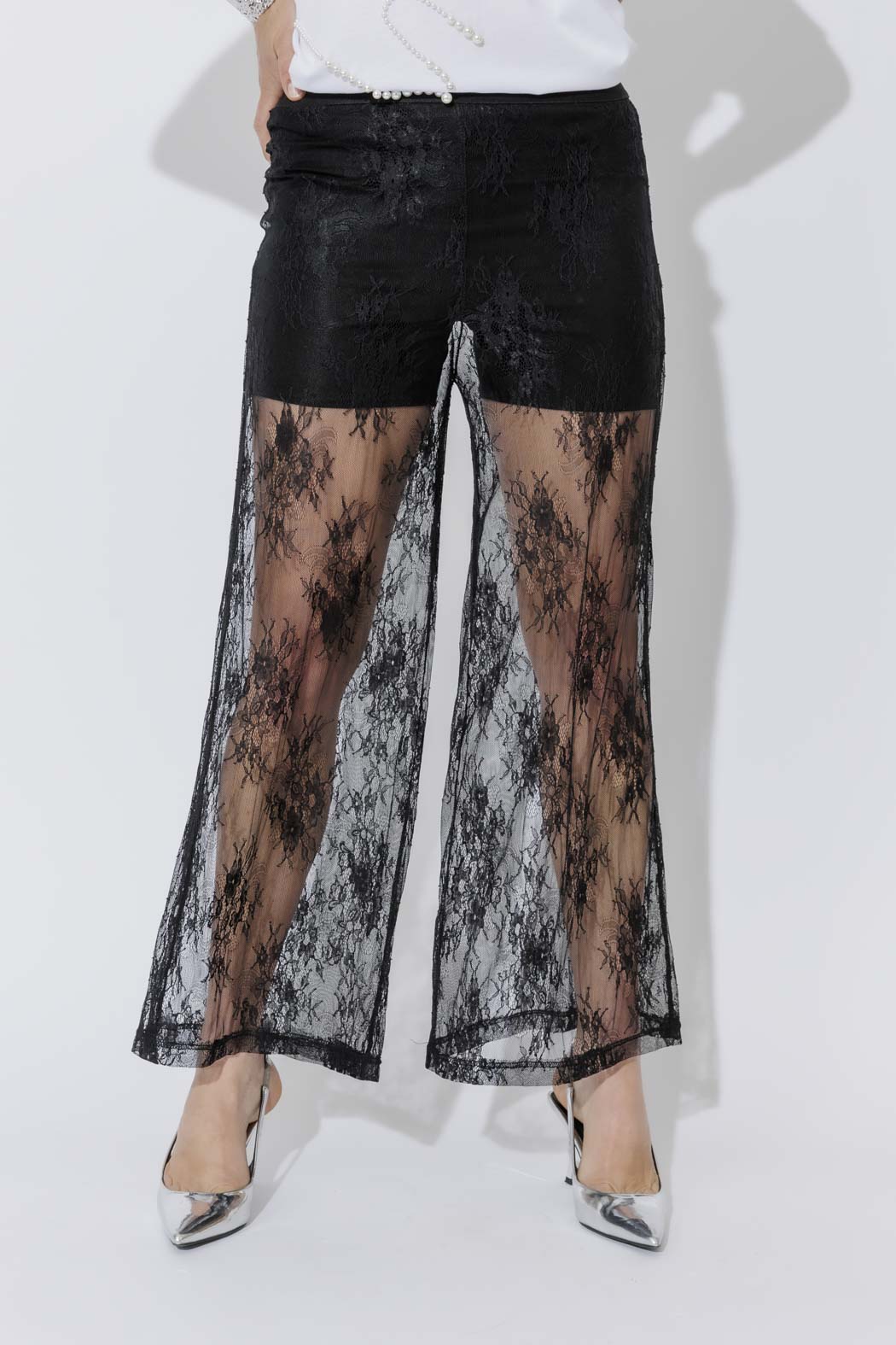 Black Lace Pant