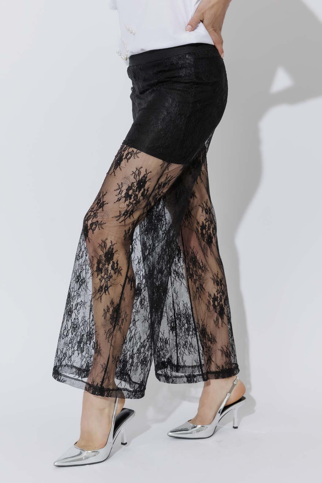 Black Lace Pant