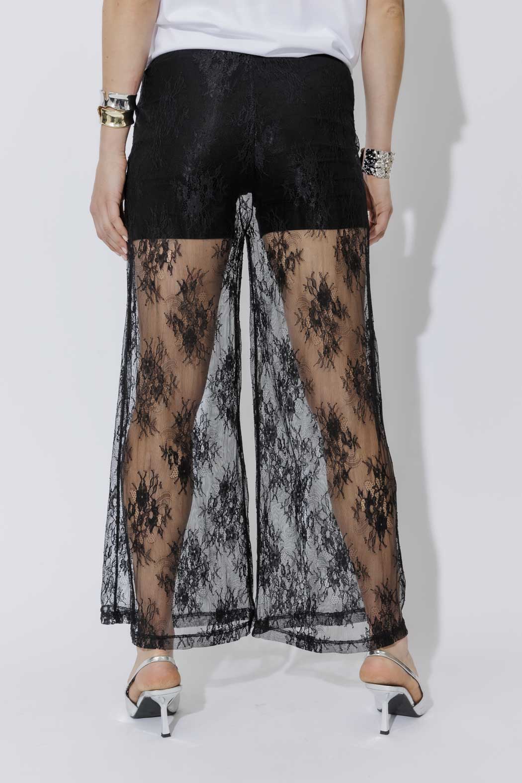 Black Lace Pant