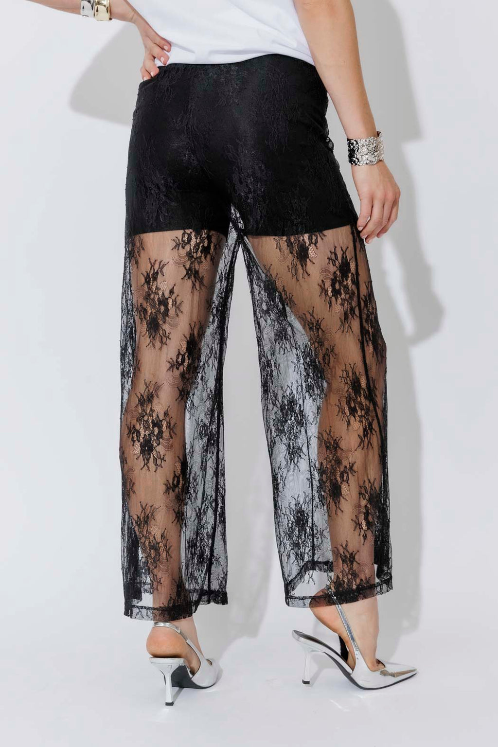 Black Lace Pant