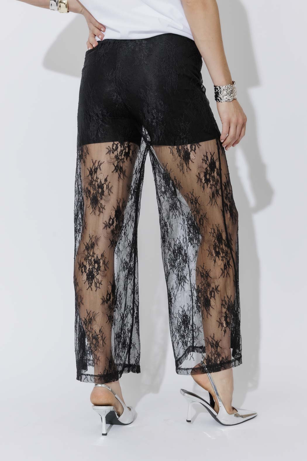 Black Lace Pant