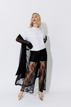 Black Lace Pant