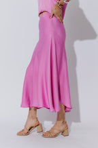 Cool Pink Glow Flounce Skirt