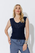 Navy Sparkle Lust Cami
