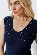 Navy Sparkle Lust Cami