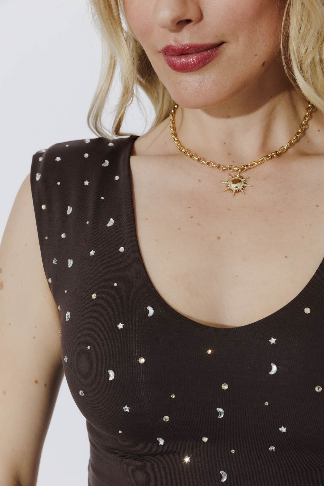 Chocolate Sparkle Lust Cami