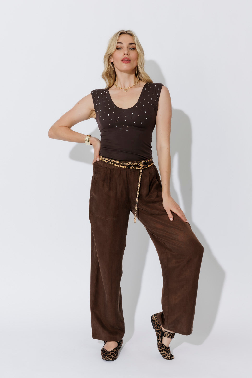 Chocolate Sparkle Lust Cami