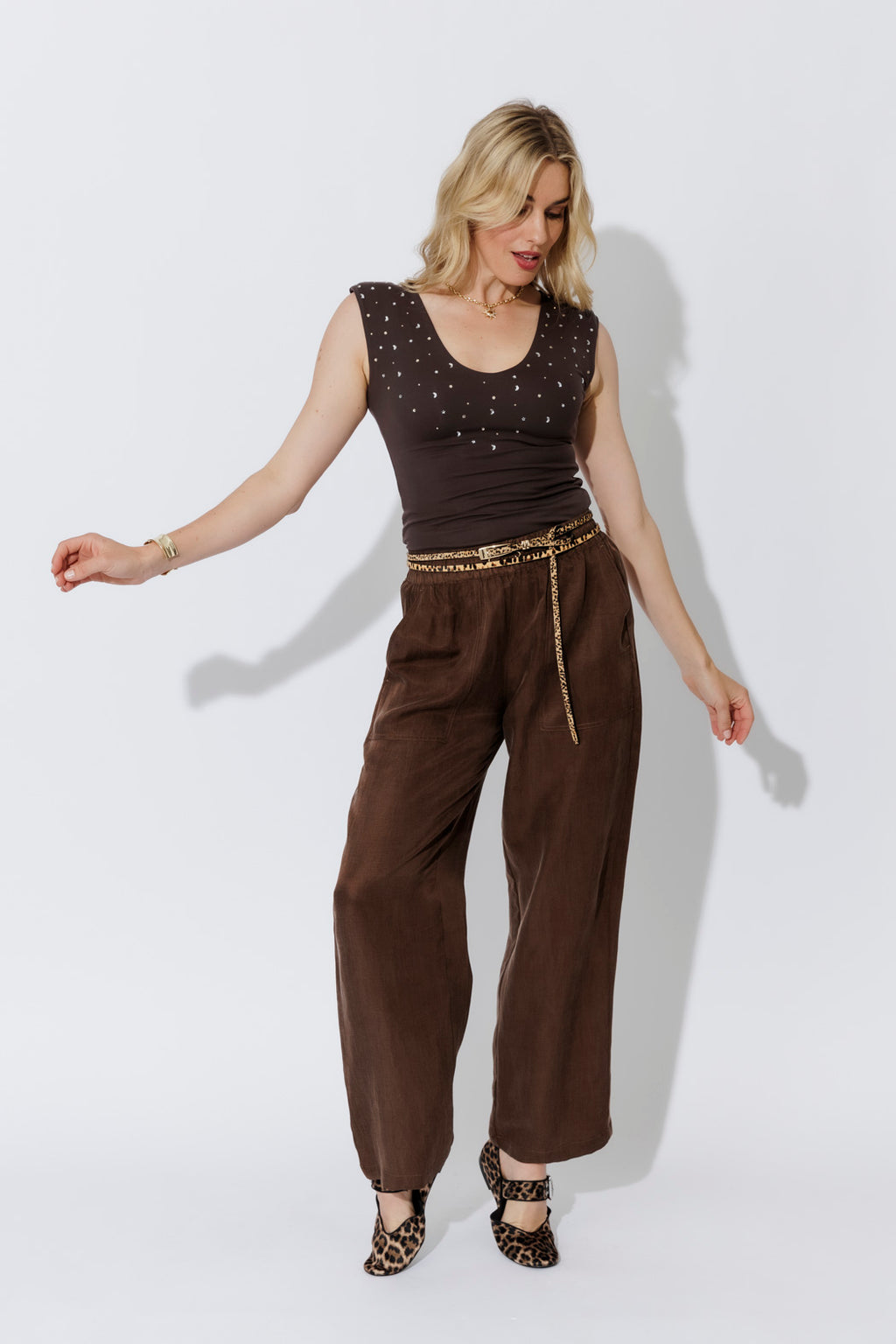 Chocolate Sparkle Lust Cami