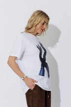 White Glove Print T-Shirt