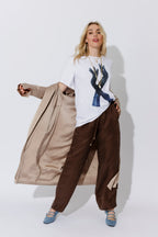 White Glove Print T-Shirt