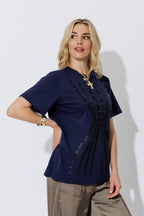 Navy Hourglass T-Shirt