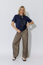 Navy Hourglass T-Shirt