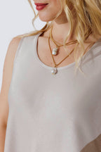 Champagne Contrast Bias Cami