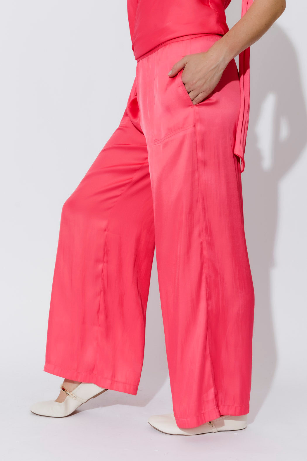 Watermelon Scarf & Bias Cami Set