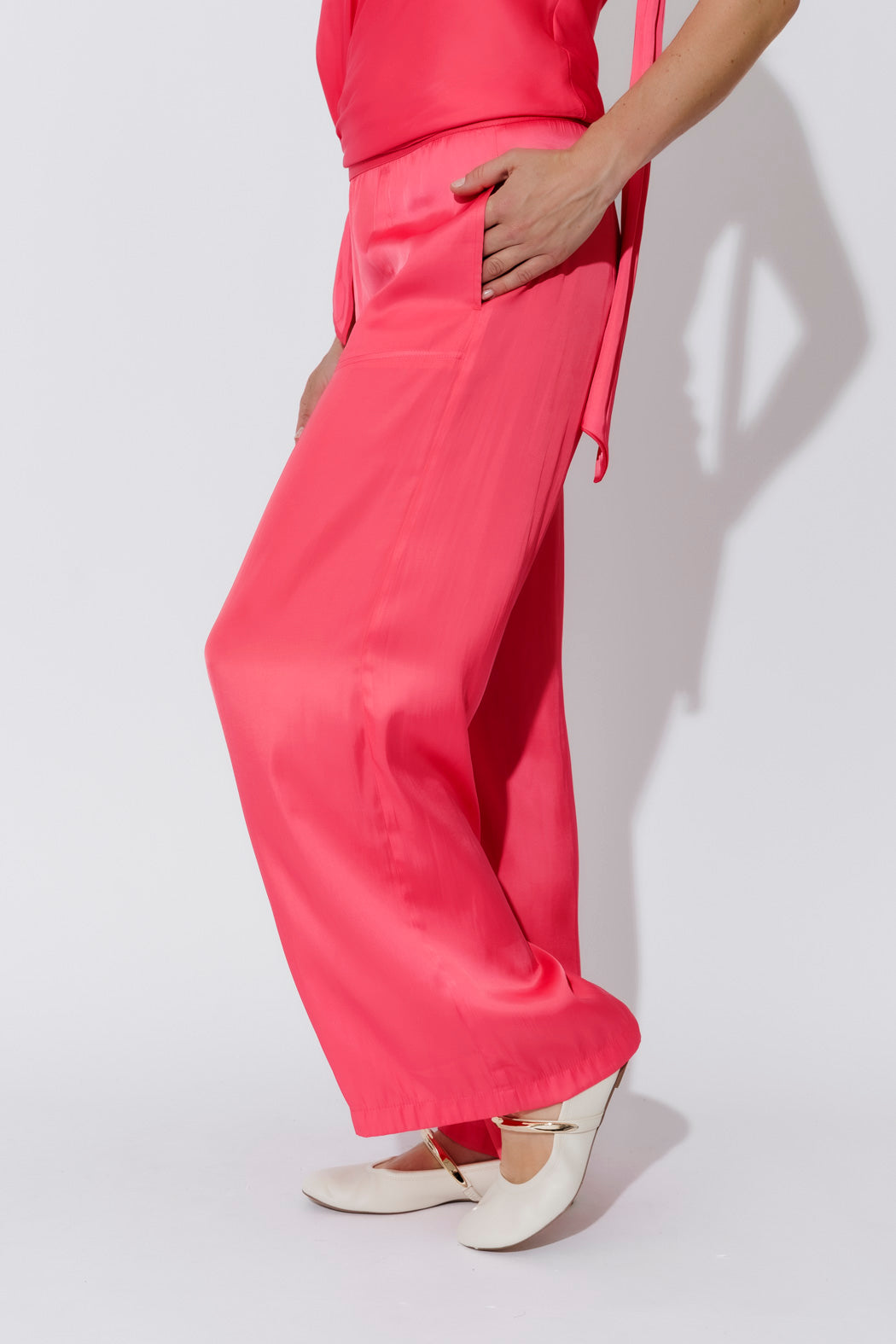Watermelon Scarf & Bias Cami Set