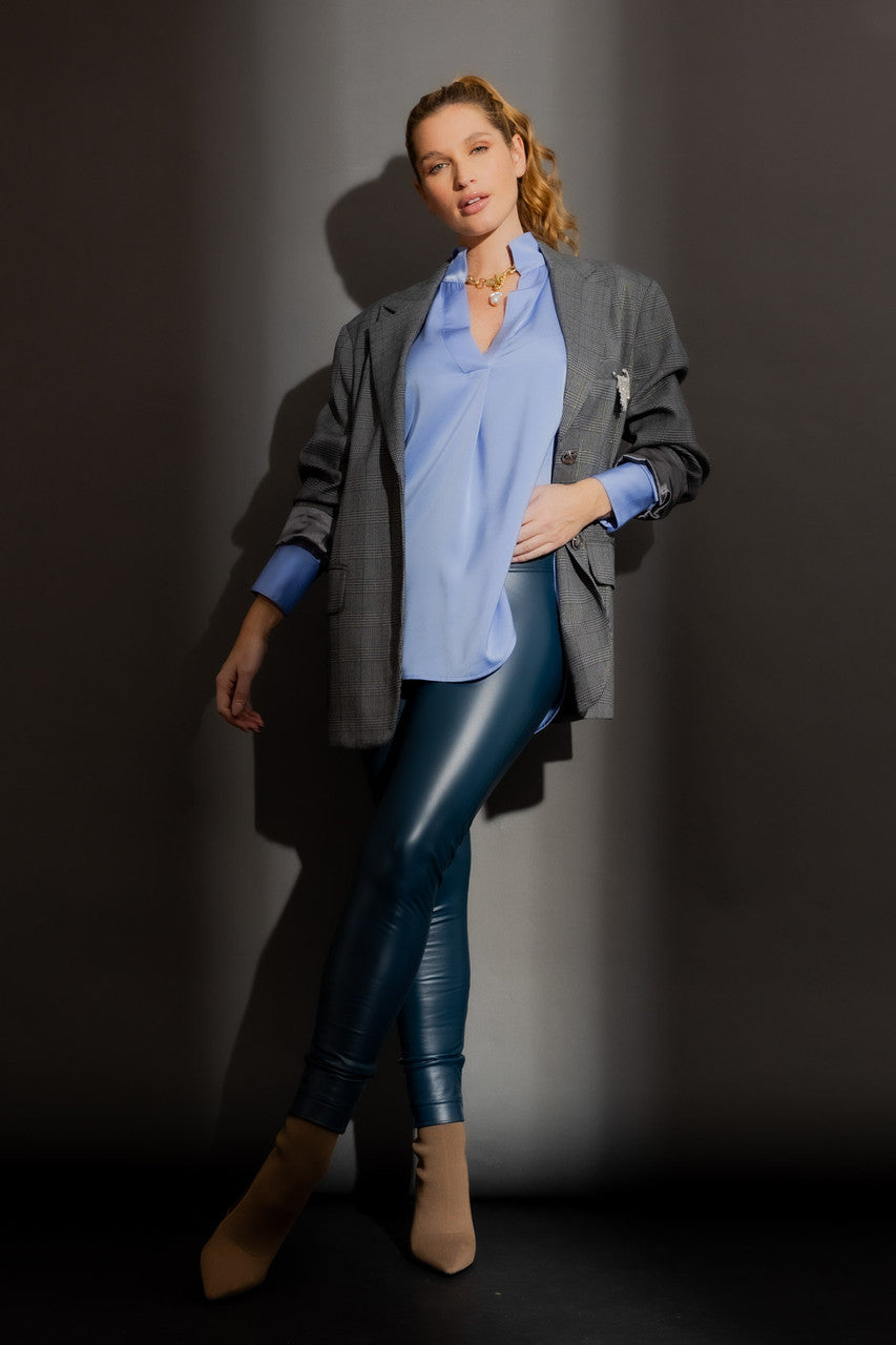 Slate Croc Coated Miracle Pants