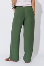 Khaki Ripple Pocket Pant