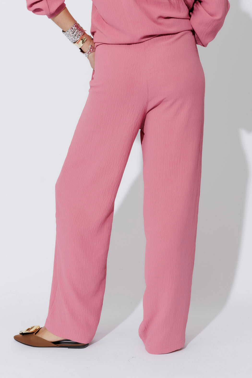 Rose Ripple Pocket Pant