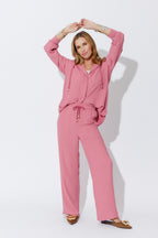 Rose Ripple Pocket Pant