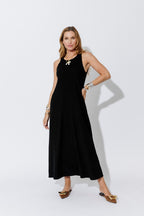 Black Tencel Maxi Dress