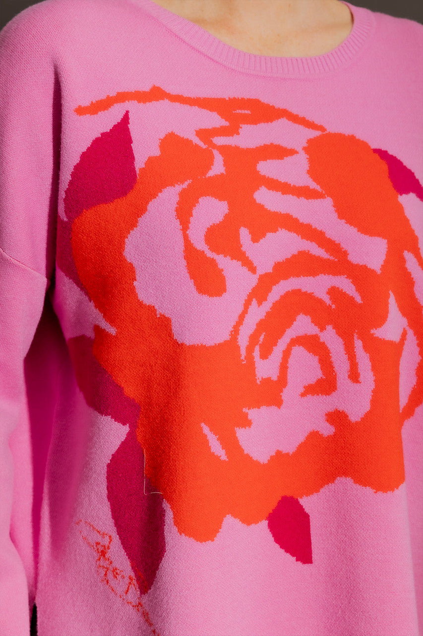 Pink Blossom Knit Pink S