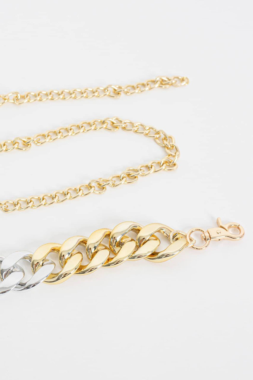 Chain Belt - Gold/Silver