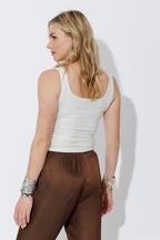 White Tencel Body Cami