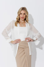 White Chiffon Charlie Shirt