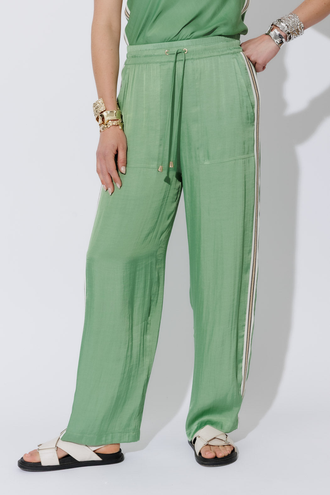 Green Glow Sports Pant