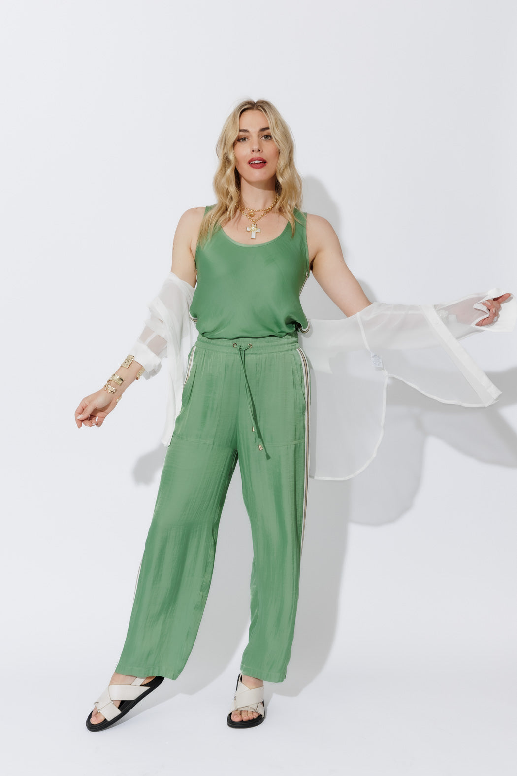 Green Glow Sports Pant