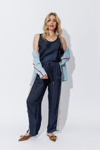 Navy Glow Sports Pant