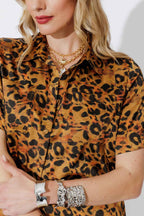 Animal Silky Pocket Shirt