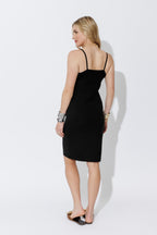 Black Tencel Slip Dress