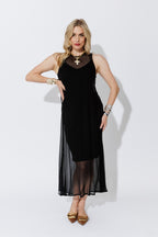 Black Tencel Slip Dress