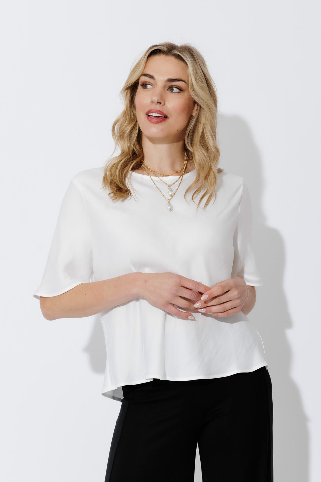 White Glow Bias T-Shirt